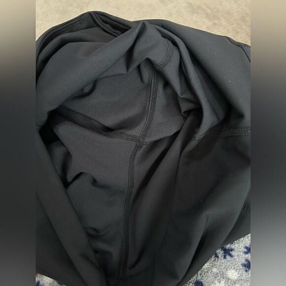 ZYIA Black Cuffed Mirage Mid-Rise 7/8 Leggings - Picture 8 of 11